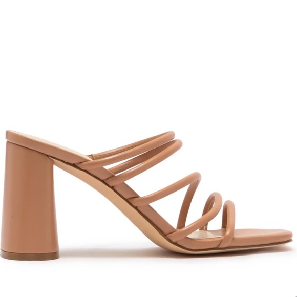 Nine West Getcha 3 Block Heel Strappy Sandal Size 12 - Picture 2 of 6